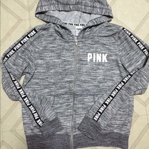 VS Pink Zippered Hoodie