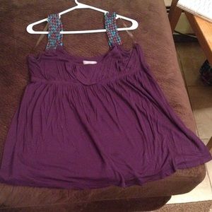 Delias purple tank top