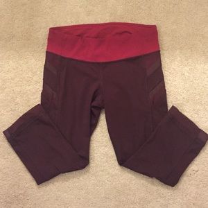 🍋Lululemon stretchy capri LIKE NEW