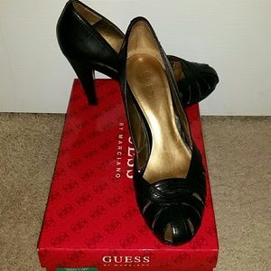 SOLD GUESS 'Myles' Sandal Pumps