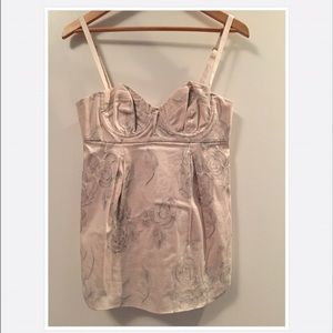 NWT Rebecca Taylor Bustier Top