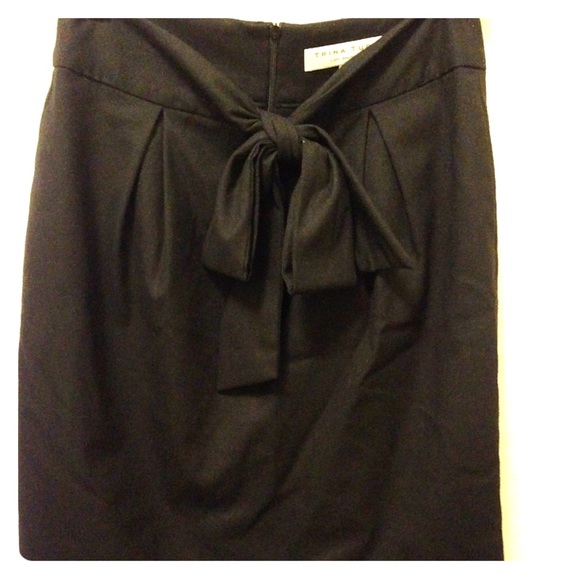 Wool gray Trina Turk skirt