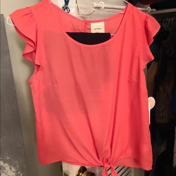 Pink blouse