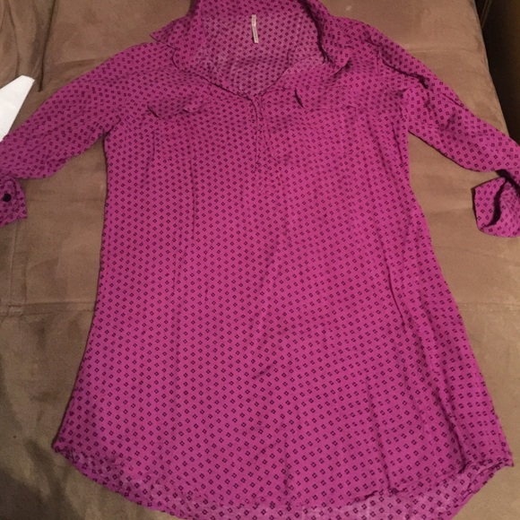 Purple blouse