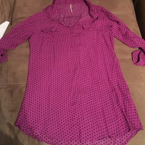 Purple blouse