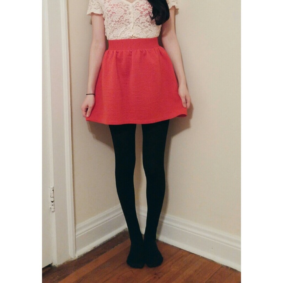 [SOLD] Urban Outfitters Orange-Red Skirt