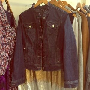 White House Black Market denim jacket
