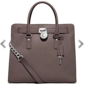 Michael Kors Hamilton Saffiano Leather Large Tote