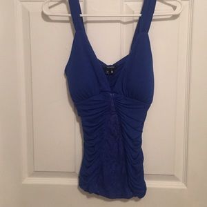 sexy blue tank