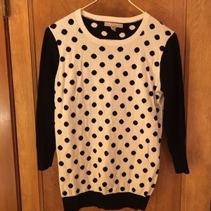(SOLD) Banana Republic Polka Dot Sweater