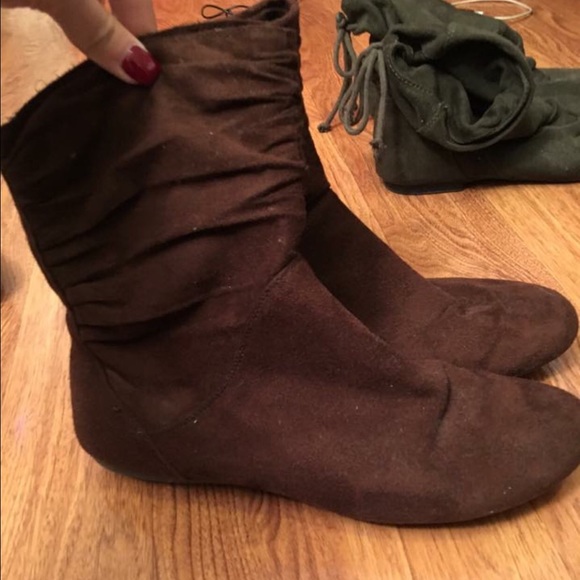 Brown booties - Picture 1 of 1
