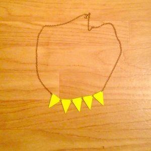 Neon Triangle Necklace