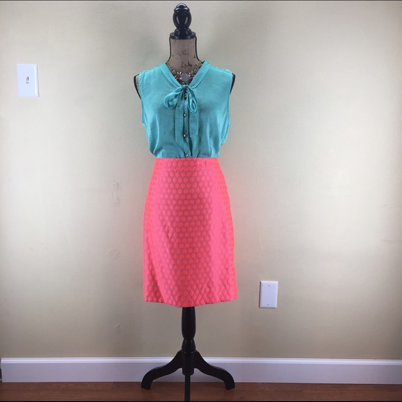 J. Crew Dresses & Skirts - J. Crew Factory Polka Dot Pencil Skirt