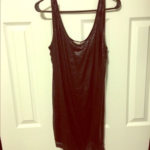 Black Sequin Dress