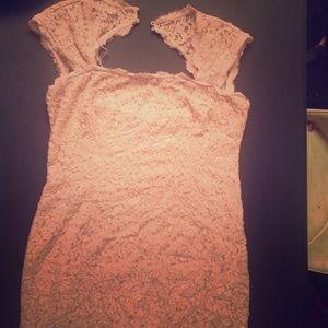 Adrianna Papelle pink cap sleeve dress. 10!