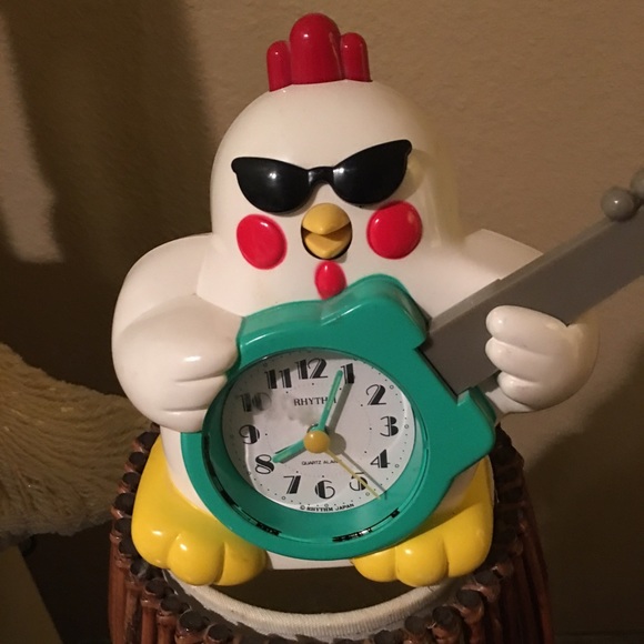 Chicken alarm clock