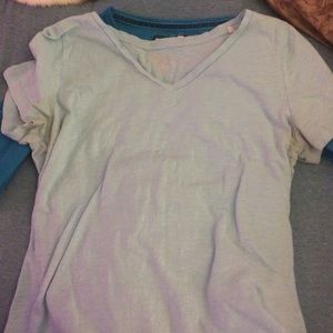 Light blue shirt