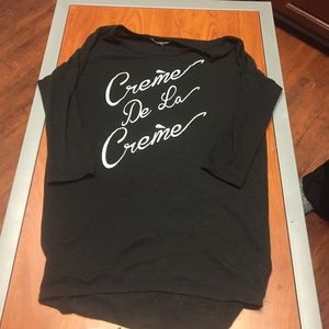 Quarter sleeve shirt