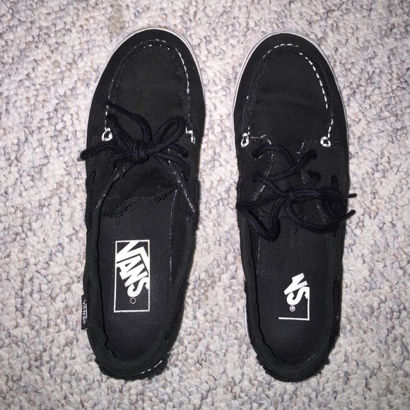 Vans shoes Black size 5.5 skate low profile
