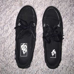 Vans shoes Black size 5.5 skate low profile