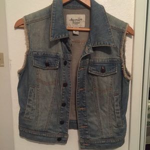 Denim vest