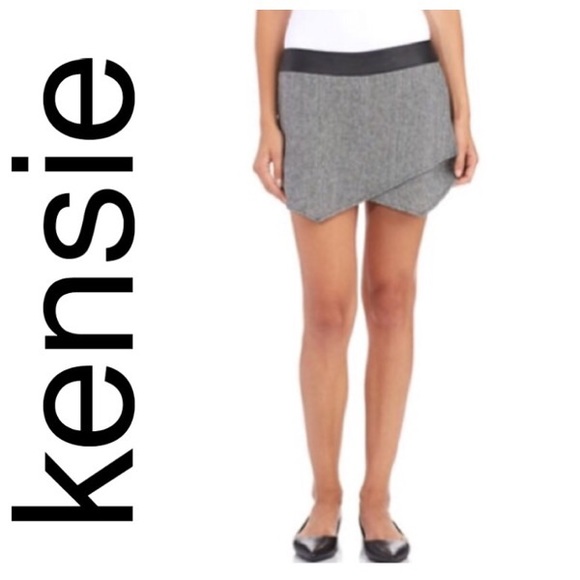 Kensie Pants - NWT Asymmetrical Tweed Skort