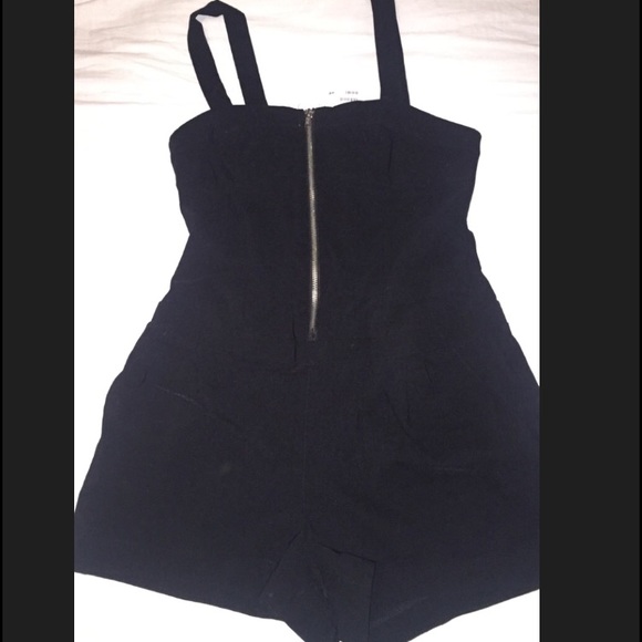 H&M Black Romper