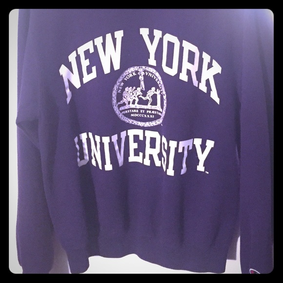 NYU crew neck sweatshirt