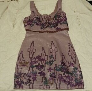 Free People summer dress with a zipper on the back