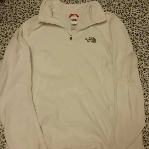 North face fleece pull over