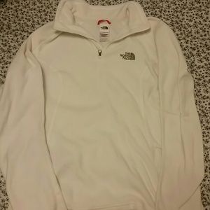 North face fleece pull over