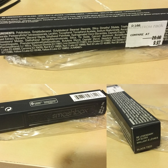 New in Box!! SmashBox "Black Tied" Lip Gloss! 💄💄 - Picture 2 of 3