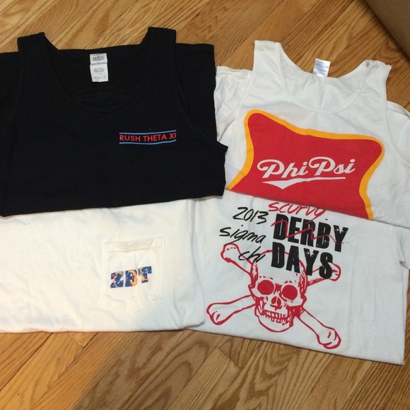 4 Fraternity T-Shirts/Tanks