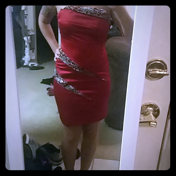 Beautiful strapless dress