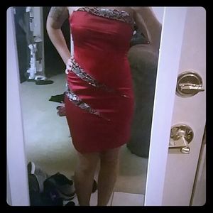 Beautiful strapless dress