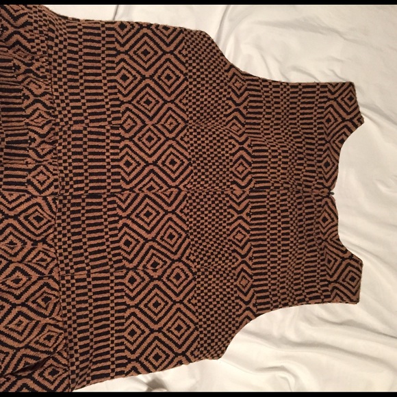 Brown and Black Stylish Dress😍