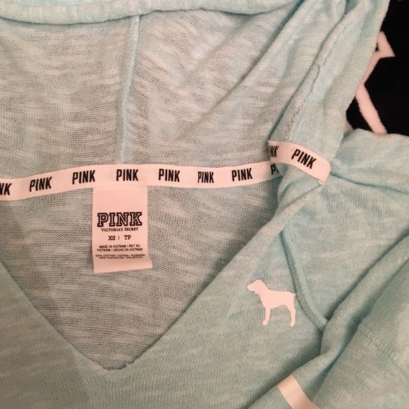 PINK long sleeve hoodie - Picture 3 of 3