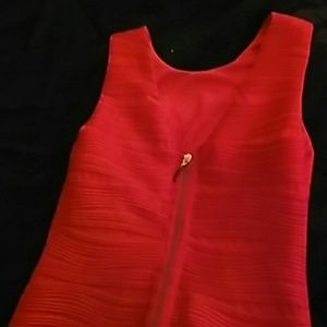 Red dress
