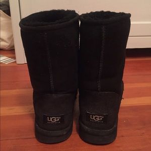Short Black Uggs!