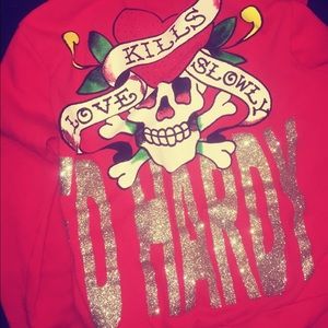 Ed Hardy sweat suit small