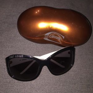 Just Cavalli by Roberto Cavalli black sunglasses