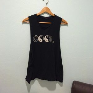 RARE Brandy Melville COOL Muscle Tee