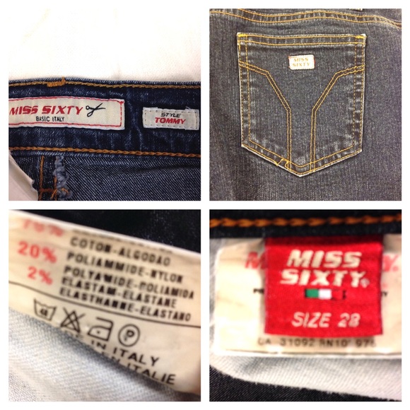 🚫SOLD IN BUNDLE🚫💋BOGO FREE💋Miss Sixty Flares - Picture 4 of 4