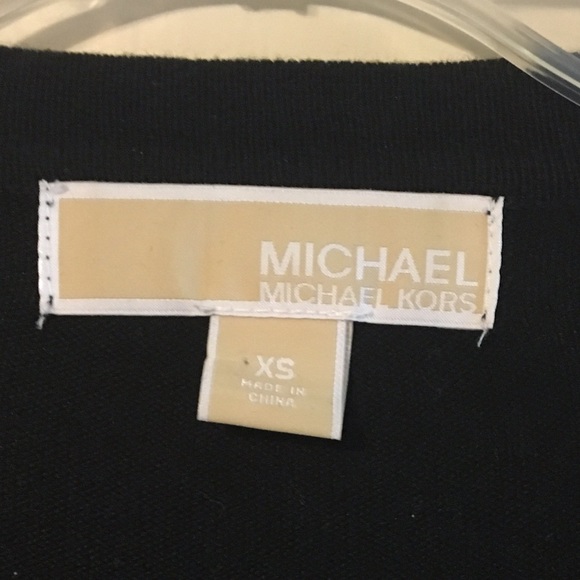 Michael Kors sequin black cardigan - Picture 3 of 3