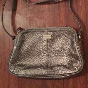 Silver handbag