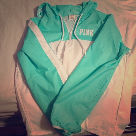 PINK Anorak -Seafoam 😍