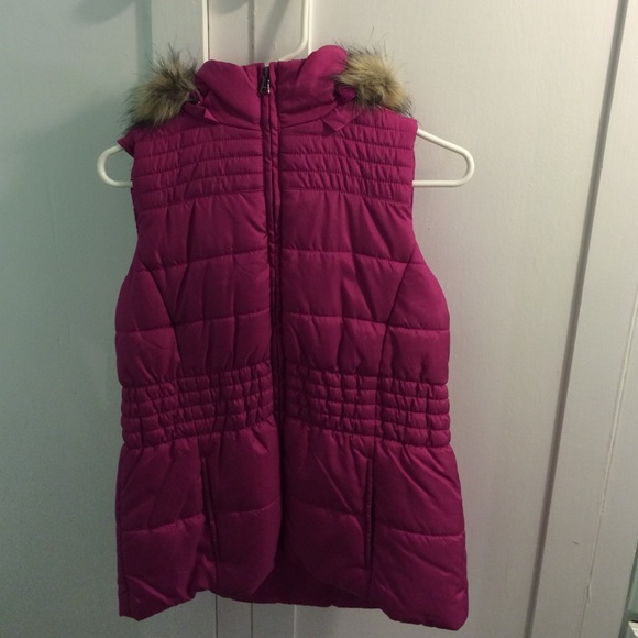 Pink Puffy Vest