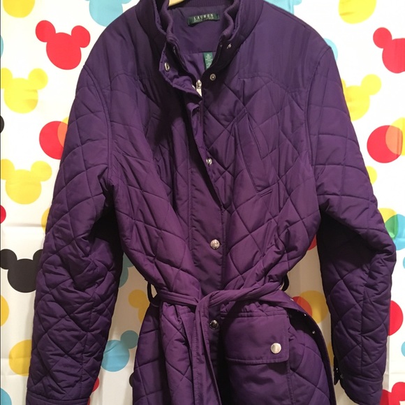 Lauren by Ralph Lauren purple coat