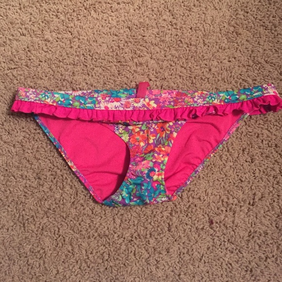 VS Flower bikini bottoms