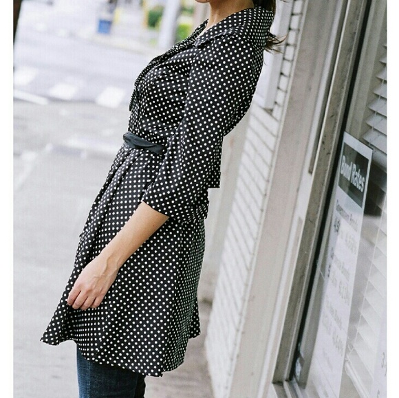 Black and White Polka Dot Jacket - Picture 2 of 2